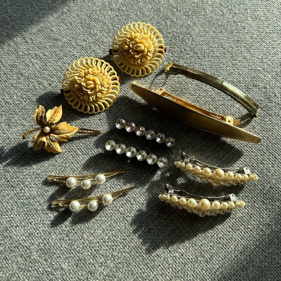 Accessories - Hair Clip Bundle - Vintage